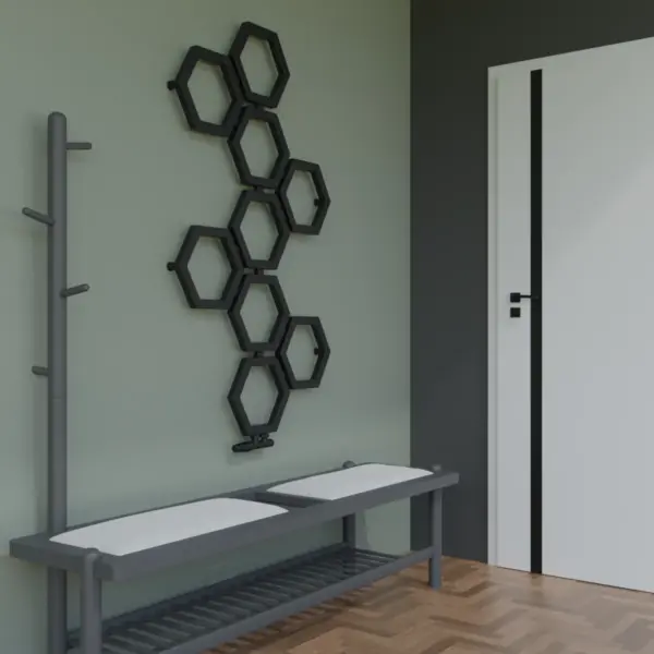 Plaster miodu 8 czarny