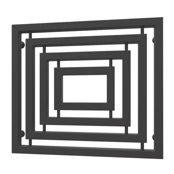 czarny-grzejnik-dekoracyjny-poziomy-filar-60 Grzejnik Dekoracyjny Filar Poziom
