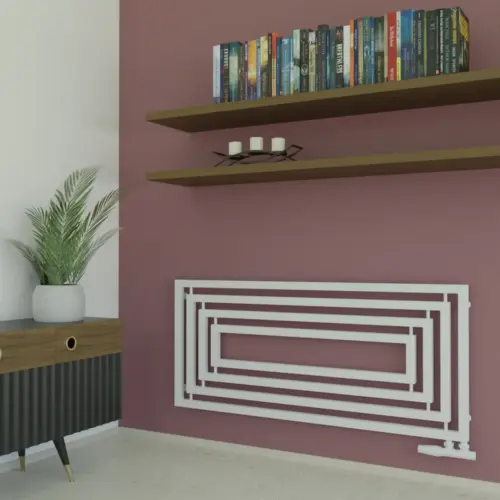 Filar poziom 53x120 bialy