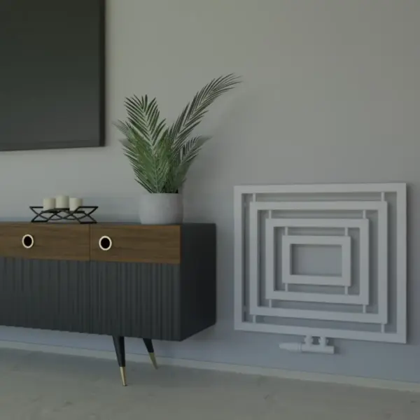 Filar poziom 53x60 bialy