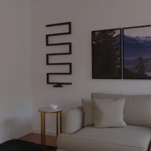 Fydek czarny mat 1118x530