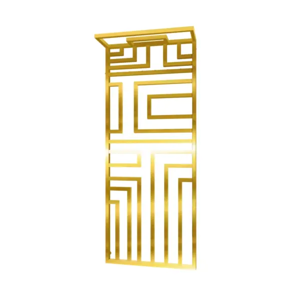 Grzejnik dekoracyjny club wieszak zloty