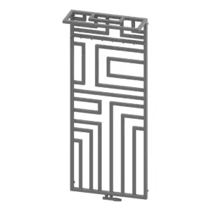 Grzejnik dekorayjny club wieszak P 40x30 mm i 30x30 mm Antracyt Typ