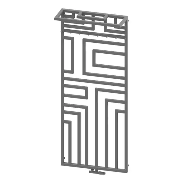 Grzejnik dekorayjny club wieszak P 40x30 mm i 30x30 mm Antracyt Typ