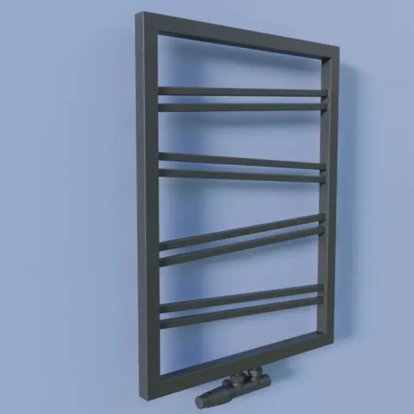 Grzejnik orlean czarny nienieskie tlo