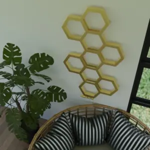 Honey 122x72 zloty a4