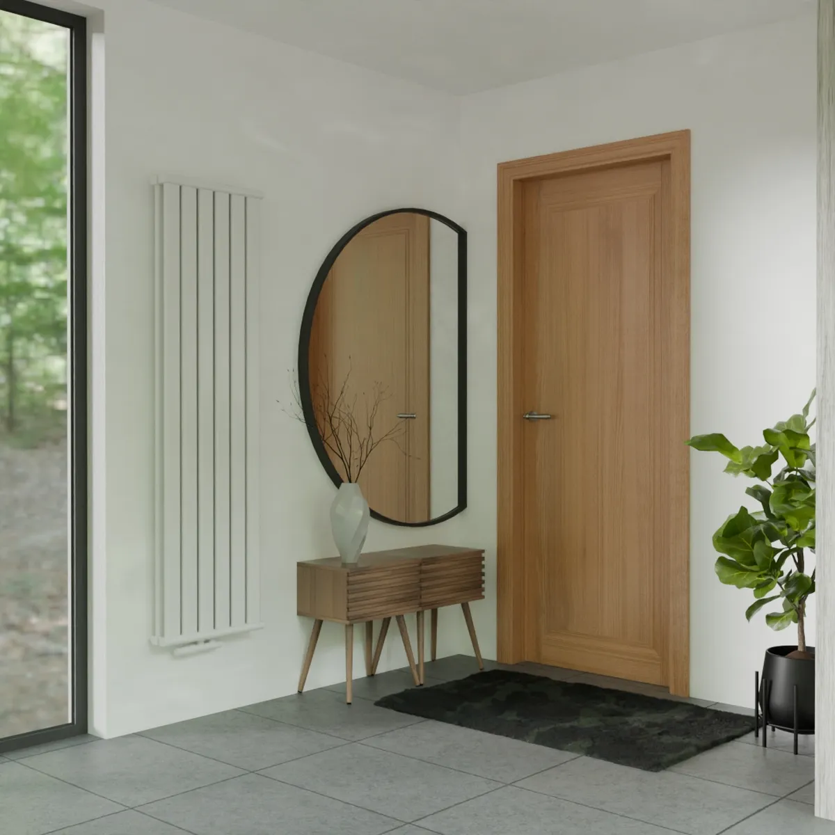 Flora pionowa 22 wizualizacja bialy