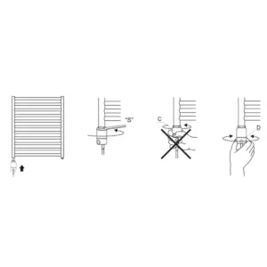 Grzałka GTX z elektronicznym termostatem